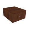 Cama con 3 cajones Linea Cubo! Rosario Muebles