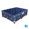 Conjunto Sommier Espuma alta densidad Illusion. Con pillow, euro pillow o sin pillow.