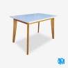Mesa retro combinada extensible. Paraíso.