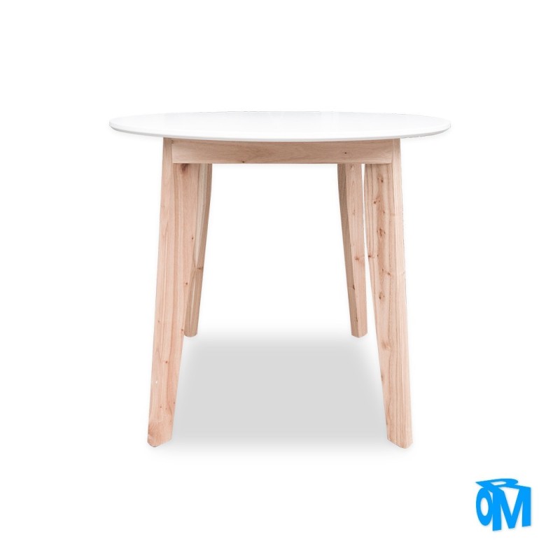 Mesa retro, nórdica, vintage redonda Mesa retro, nórdica, vintage redonda