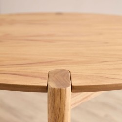 Mesa Bohemia Redonda! Genoud ROSARIO MUEBLES