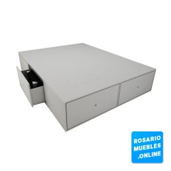 Cama con 6 cajones! Colores escandinavos. ROSARIO MUEBLES