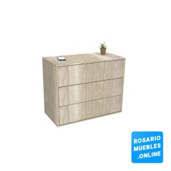 Comoda con 3 cajones! Colores escandinavos. ROSARIO MUEBLES