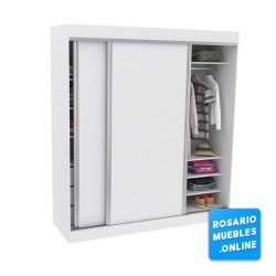 Ropero vestidor melamina.