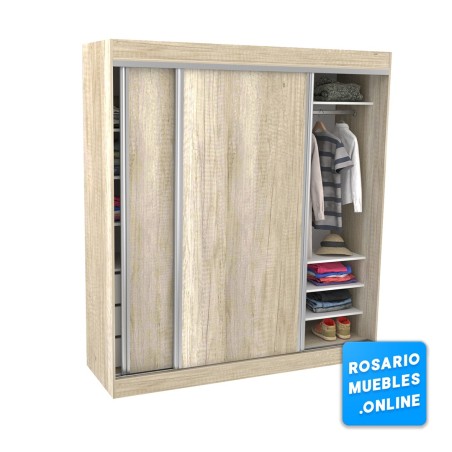 Ropero vestidor melamina.