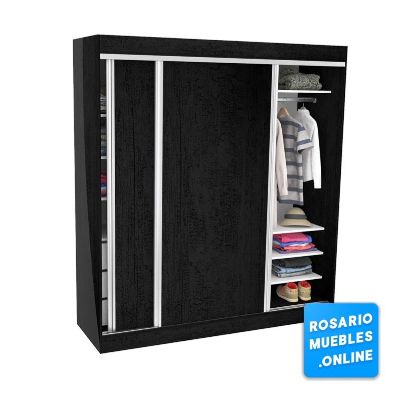Vestidor puertas corredizas! Colores escandinavos. ROSARIO MUEBLES
