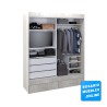VESTIDOR 2 PUERTAS CORREDIZAS 180X220 LINEA MAGNUS PLUS
