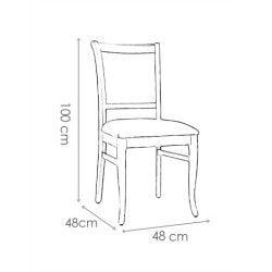 Silla Paula Guatambu! ROSARIO MUEBLES