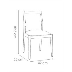 Silla Olsen Classic! en Guatambu! ROSARIO MUEBLES