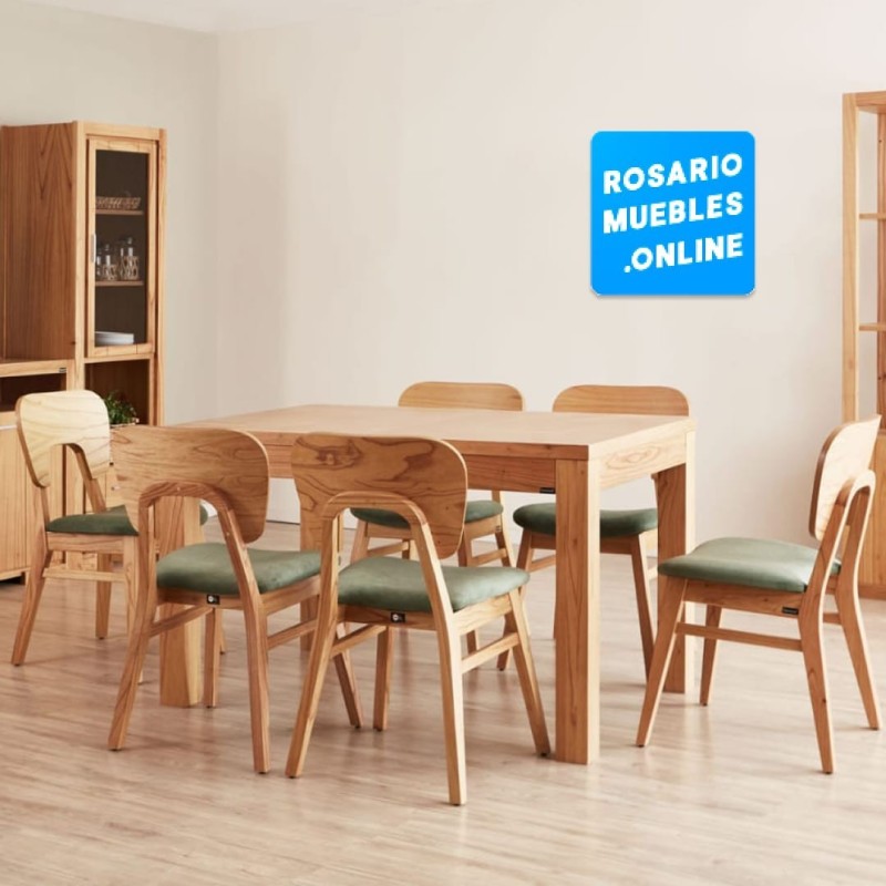Juego de comedor Paraiso. Genoud.