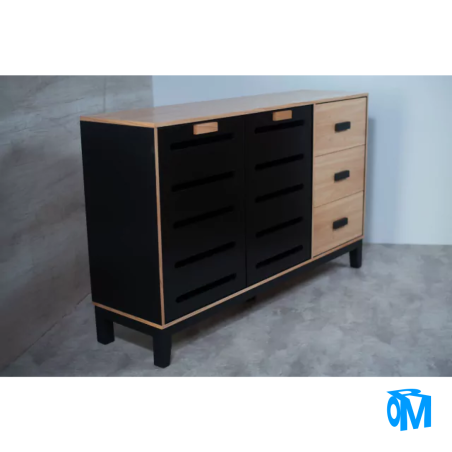 Vajillero Ámsterdam combinado con Paraíso.