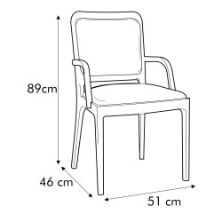 Sillón Charo Con Aire Guatambu! ROSARIO MUEBLES