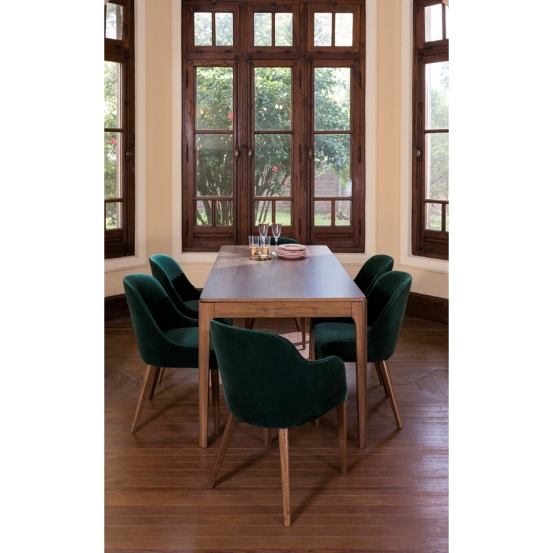 Juego de comedor Odda Guatambu.