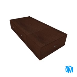 Cama con 3 cajones! Colores escandinavos. ROSARIO MUEBLES