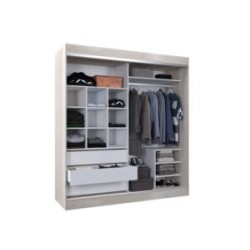 Vestidor puertas corredizas! Colores escandinavos. ROSARIO MUEBLES