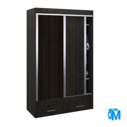 VESTIDOR 2 PUERTAS CORREDIZAS 140X220 LINEA MAGNUS PLUS