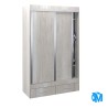 VESTIDOR 2 PUERTAS CORREDIZAS 140X220 LINEA MAGNUS PLUS