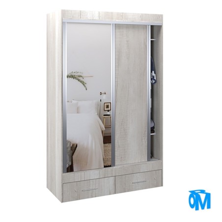 Ropero vestidor melamina.