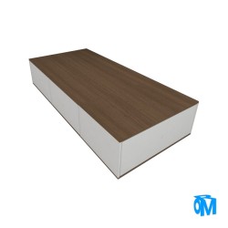 Cama con 3 cajones! Colores escandinavos. ROSARIO MUEBLES