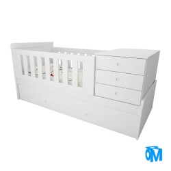 CUNA FUNCIONAL 195X90X90 CON CARROCAMA CM LINEA CRECIENTE