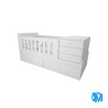 CUNA FUNCIONAL 195X90X90 CON CAJONES CM LINEA CRECIENTE